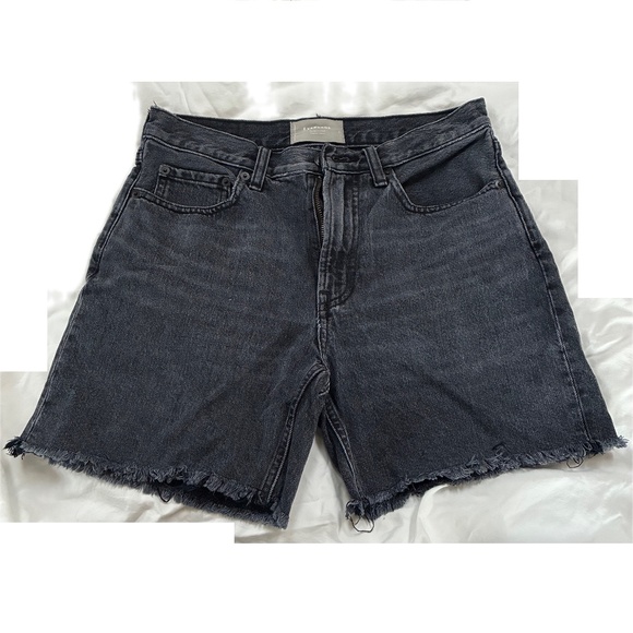 Everlane Pants - Everlane black denim shorts 25